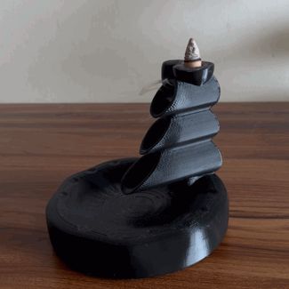 Mystical Back Flow Smoke Mountain (EASY TO PRINT)