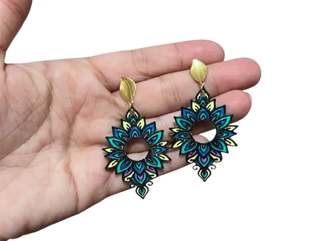 Pendientes mandala