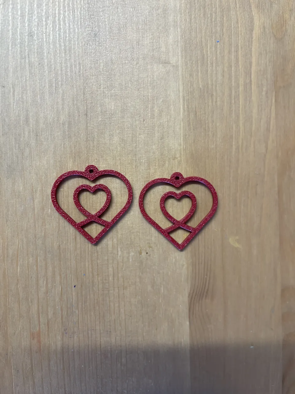 Heart Earrings view 2