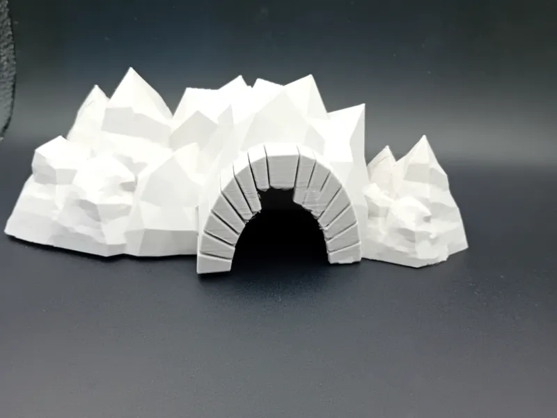 dnd mine terrain -wargaming scenery mine or cave