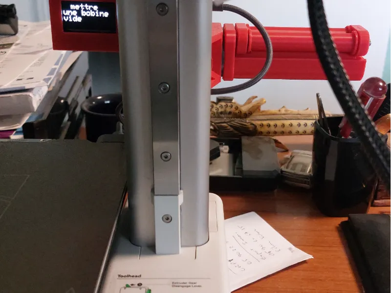 digital spool holder for Bambu A1 mini