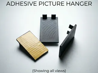 Sleek Adhesive Picture Hanger