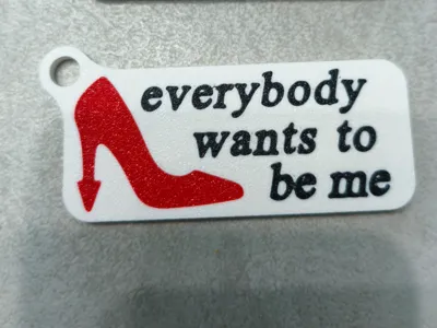 the devil wears prada keychain