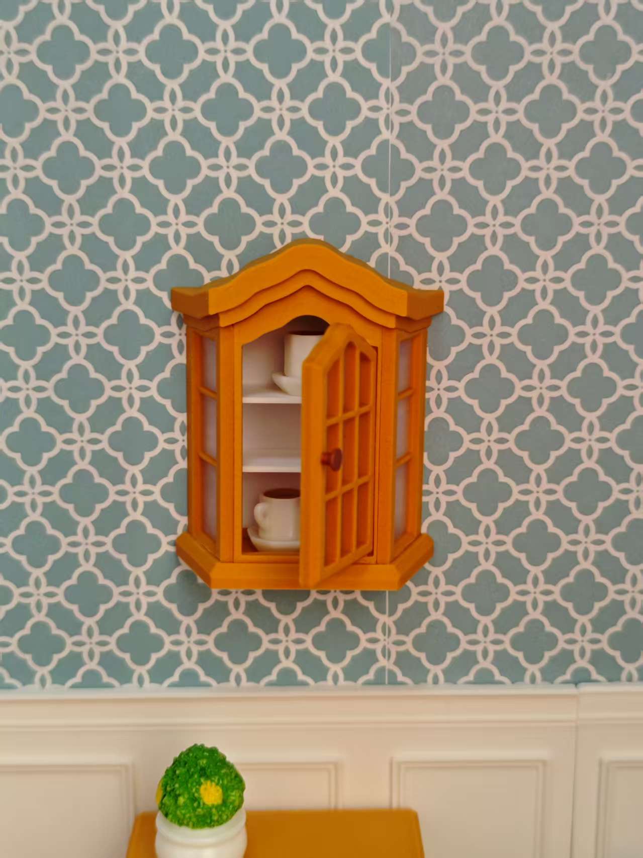 Miniatura 1 do modelo 3D 娃娃屋壁柜模型