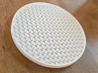 simple coaster - 3D Honeycomb 