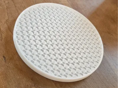 simple coaster - 3D Honeycomb 