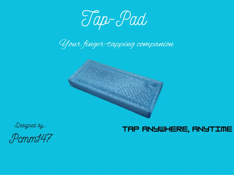 Tap-pad, your finger-tapping companion