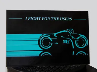 I Fight for the Users - HueForge for Tron
