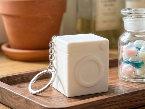 Washing Machine Keychain