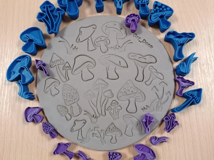 Mushroom stamps