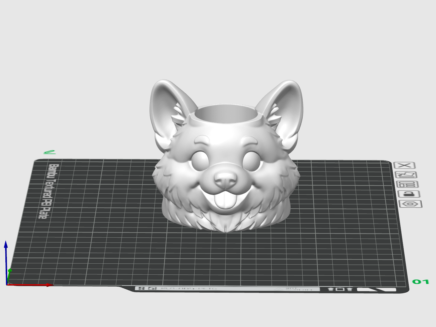 Cute Corgi Pen/Plant Holder