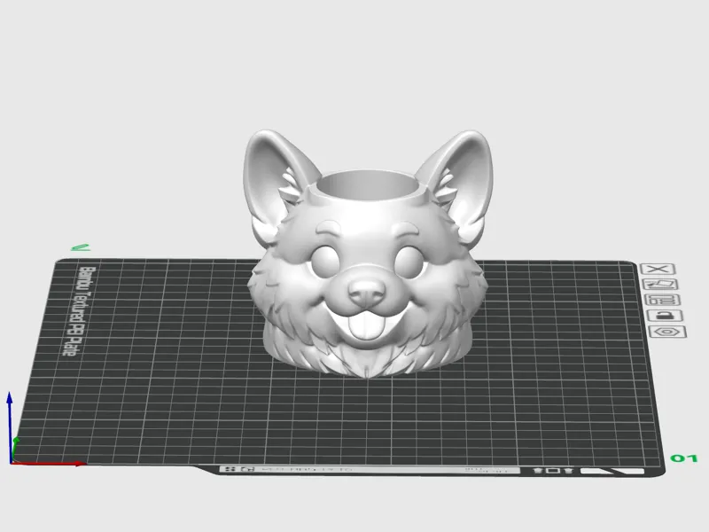 Cute Corgi Pen/Plant Holder