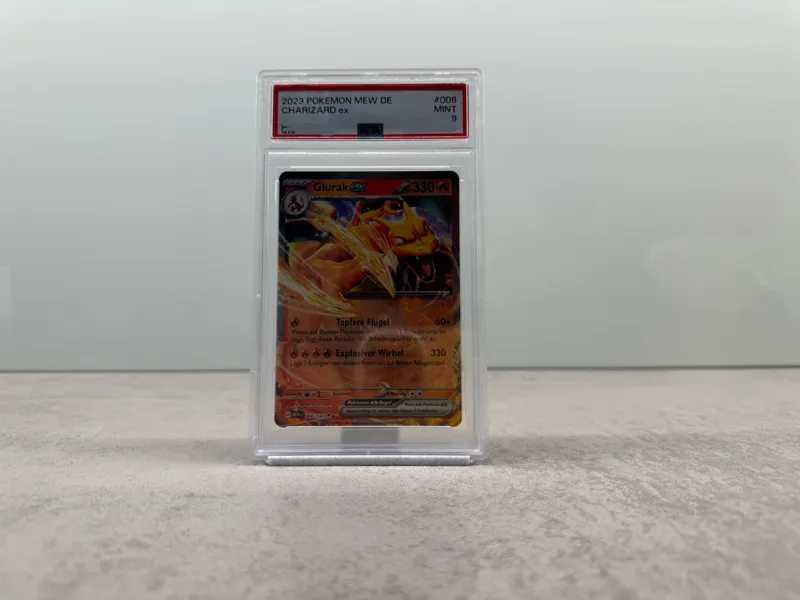 Minimalistic PSA Stand - TCG, Pokemon, YugiOH, etc