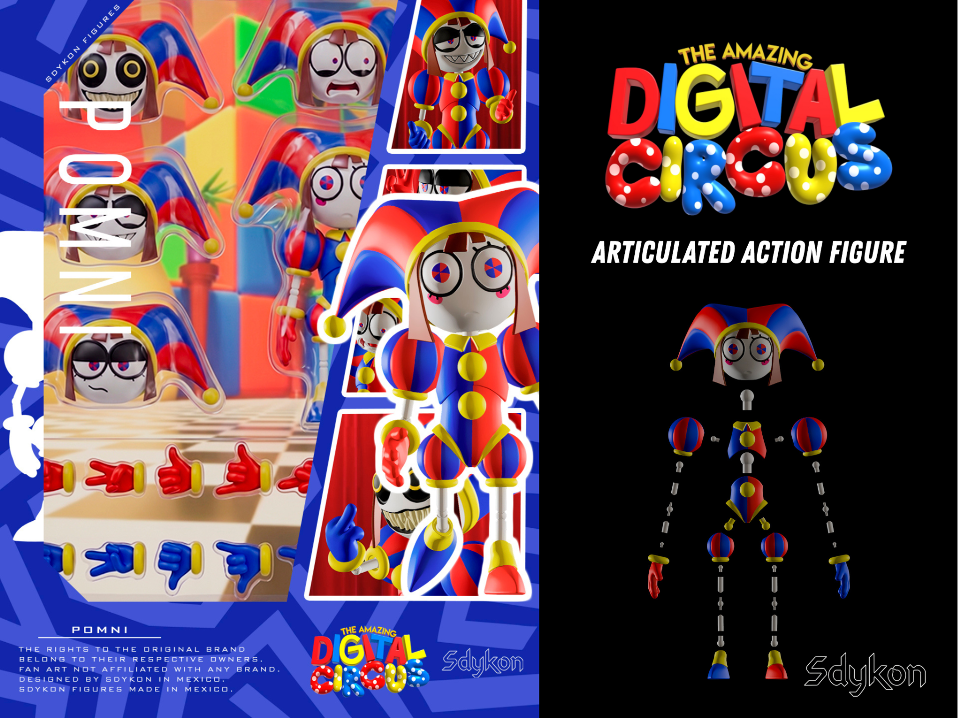 Pomni - Digital Circus (Articulated Action Figure)