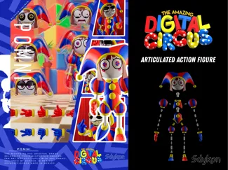 Pomni - Digital Circus (Articulated Action Figure)