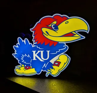 University of Kansas Jayhawks Light Box