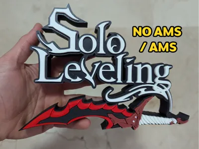 Solo Leveling Logo/Sign Knight Killer(NO AMS/AMS)