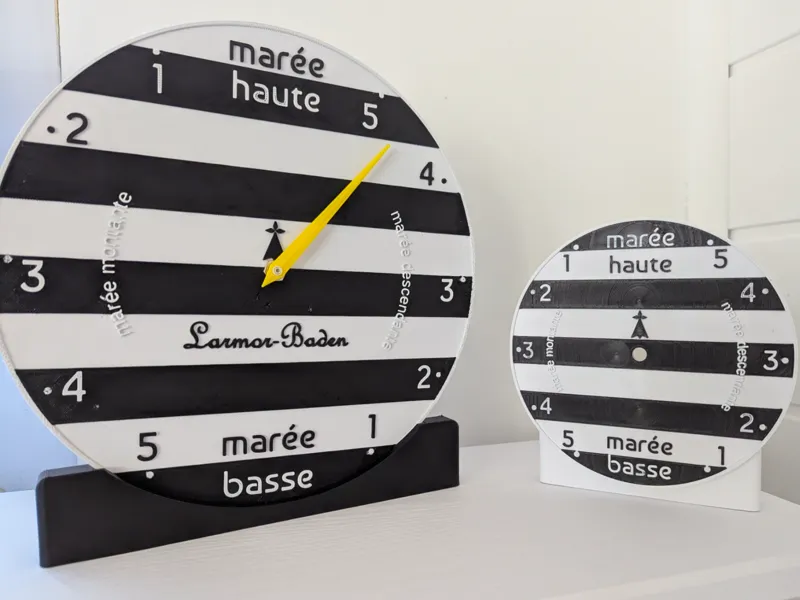 Horloge à marée Gwen Ha Du