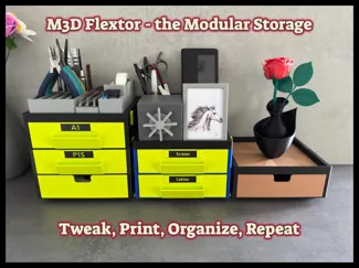 Rangement modulable M3D Flextor