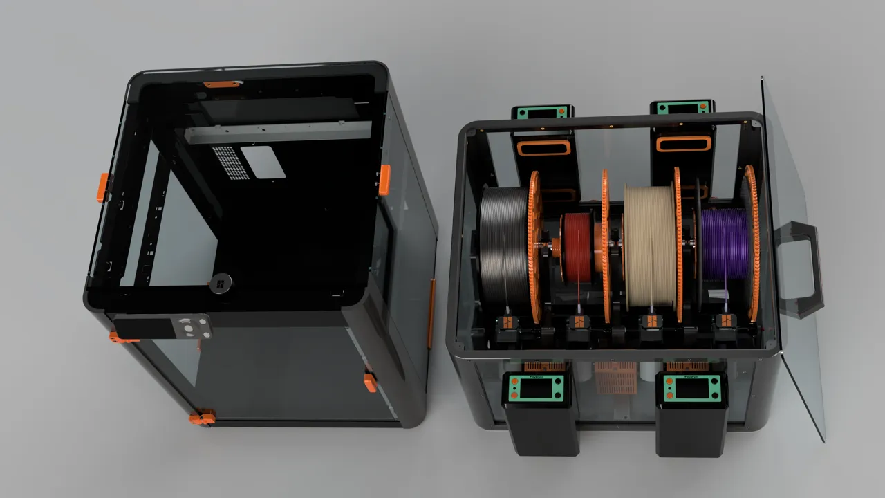 Python - Ultimate Bambu Lab AMS view 2