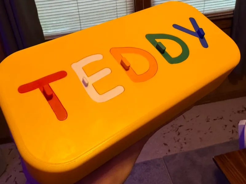 TEDDY Baby Name & Shapes Learning Toy