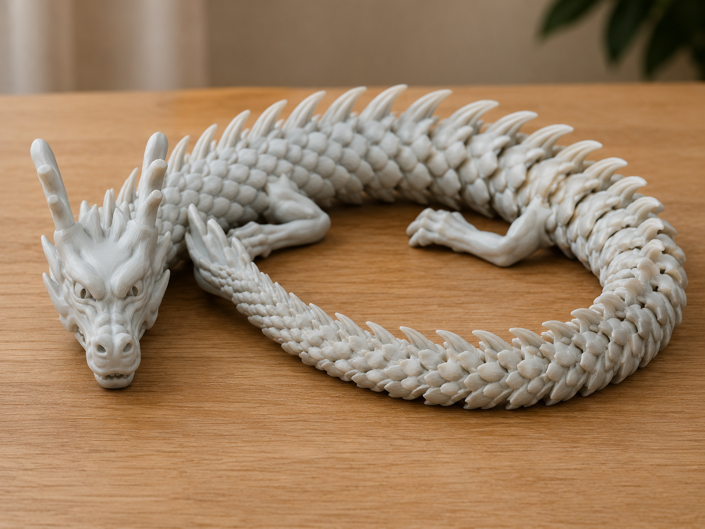 Articulated Eastern Dragon – 3D Printable Model