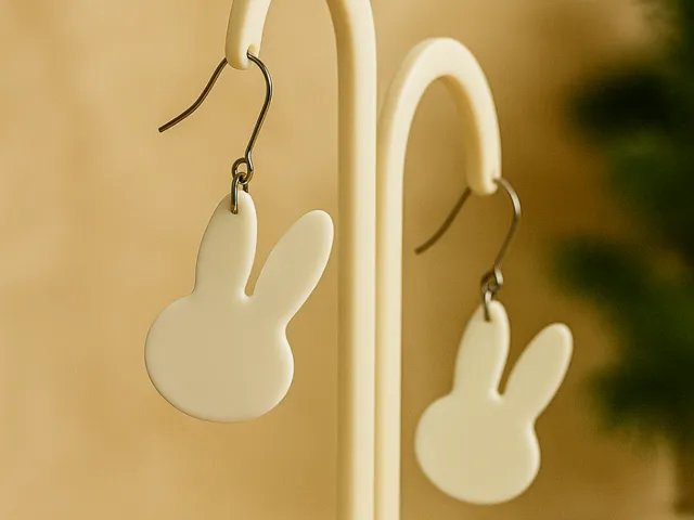 Bunny Earrings - No AMS