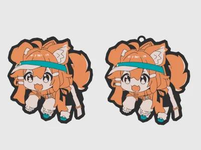 Keychain accessory from VRChat Mamehinata 