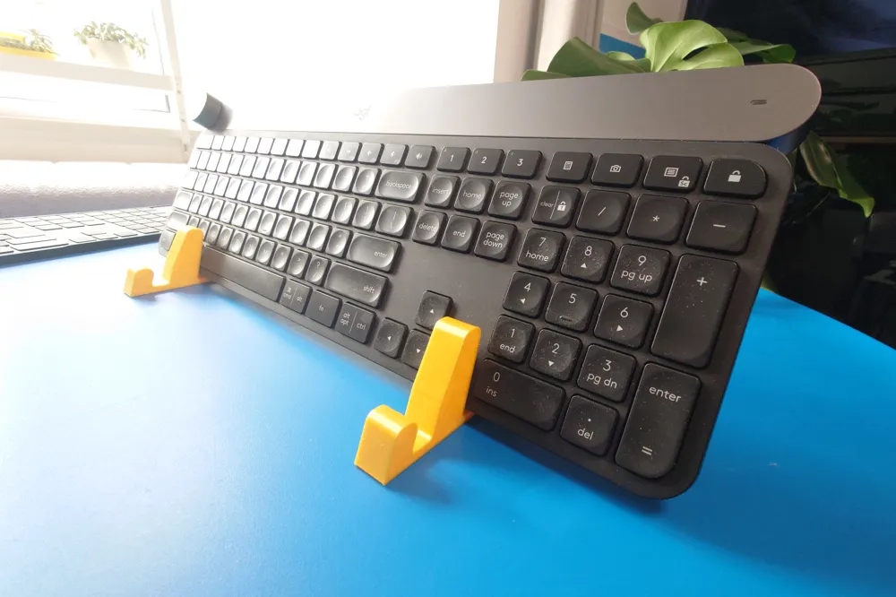 Dual Keyboard Stand & External Display Stand for Laptop - Free 3D Print ...