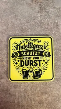 0.2mm layer, 2 walls, 15% infill Intelligenz schützt vor
