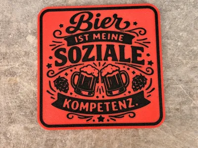 Funny Sayings Beer Coaster