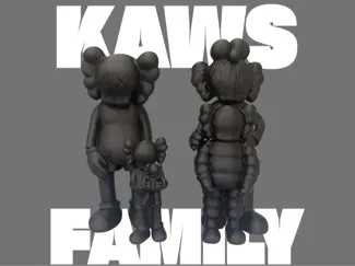 Kaws Family - Easy Fast Print