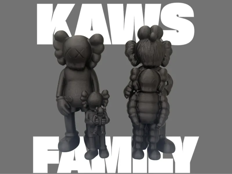 Kaws Family - Easy Fast Print