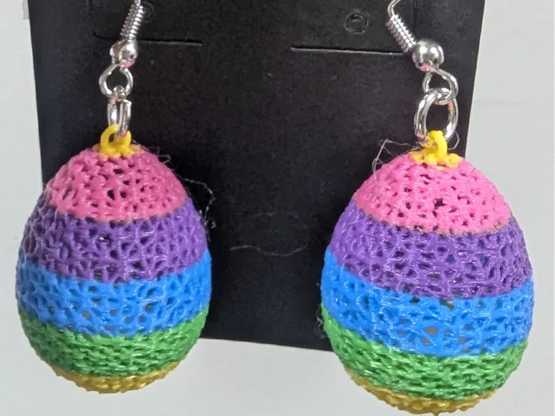 Customizable Easter Egg Earrings