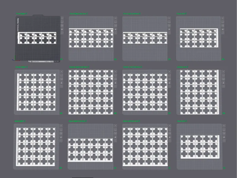 US General Series 2 56 Inch Gridfinity
