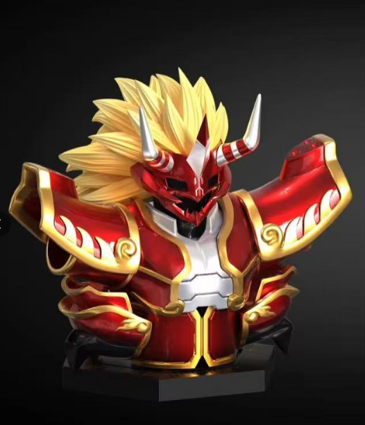 Miniatura 1 do modelo 3D 数码宝贝4斗士之魂，火神兽