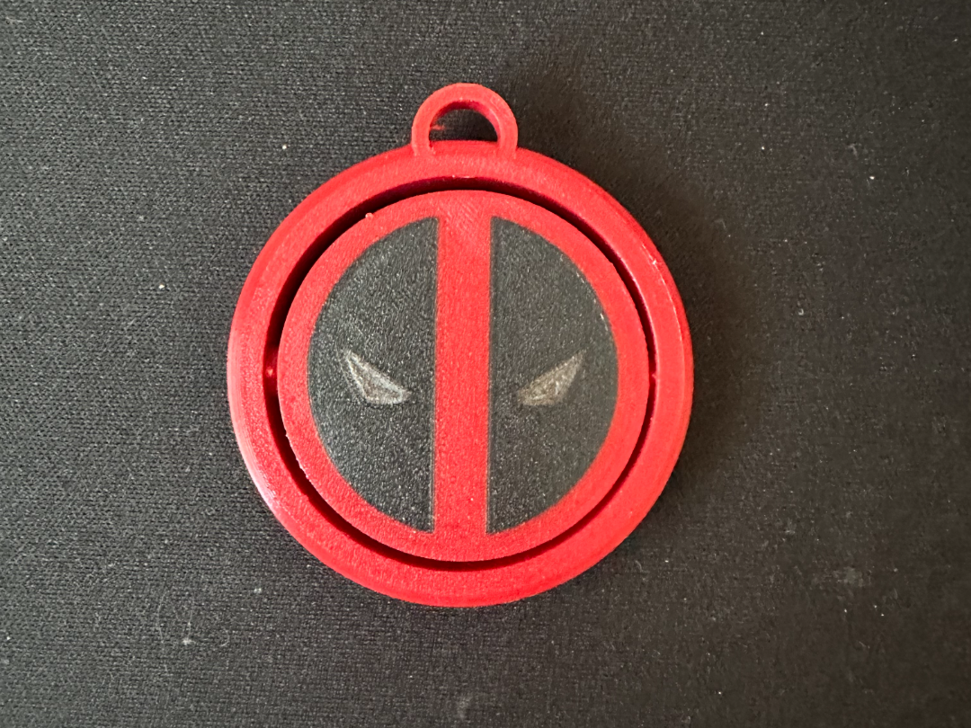 Deadpool Keychain or Charm