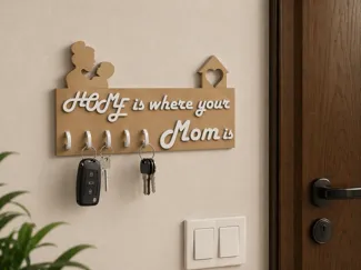 Home is Where Your Mom Is – Decorative Key Holder