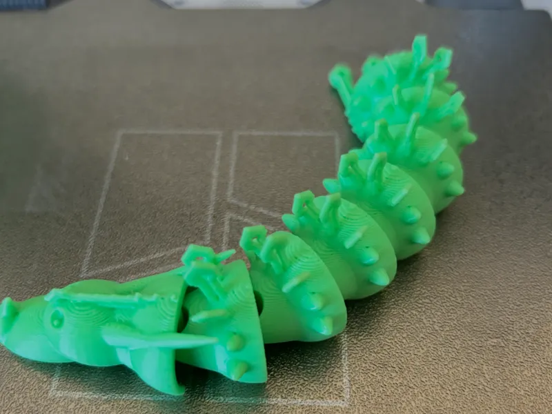 Articulated sword dragon 