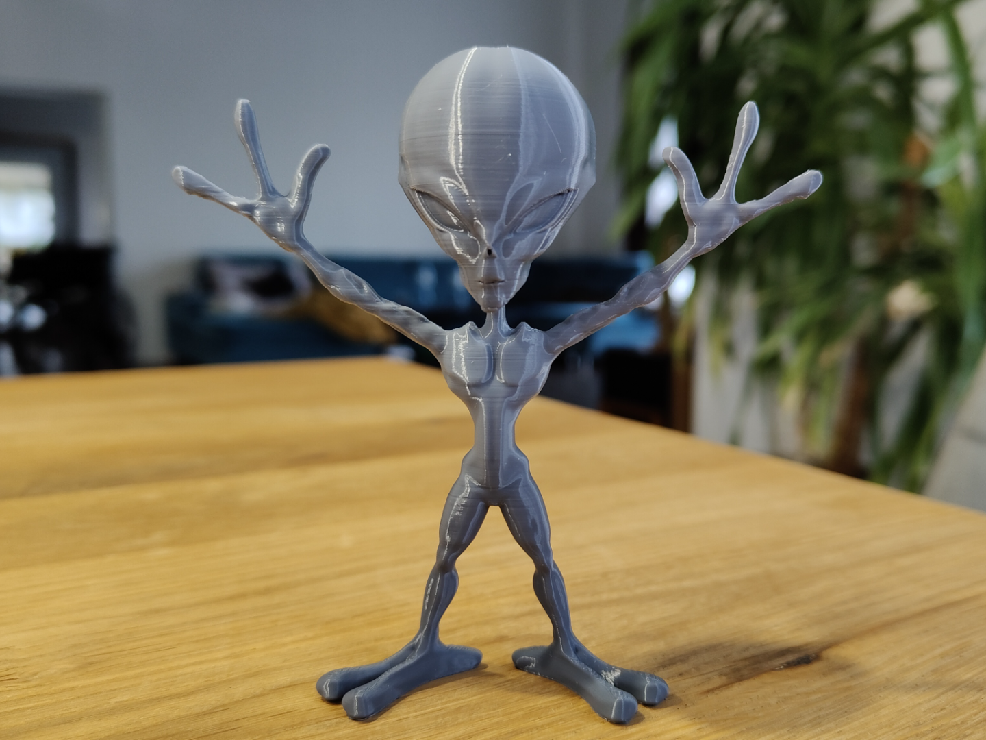I Come in Peace - Alien Figure