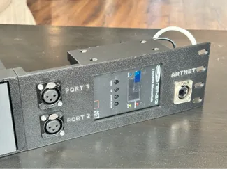 Showtec artnet 2 Port Node Ethernet rackmount