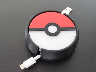 Pokeball cable winder/organizer