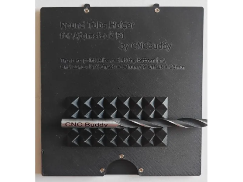 Round bar holder for Atomstack P1 Laser engraver