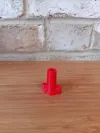 Higher flow cone nozzle, 50% larger clearance