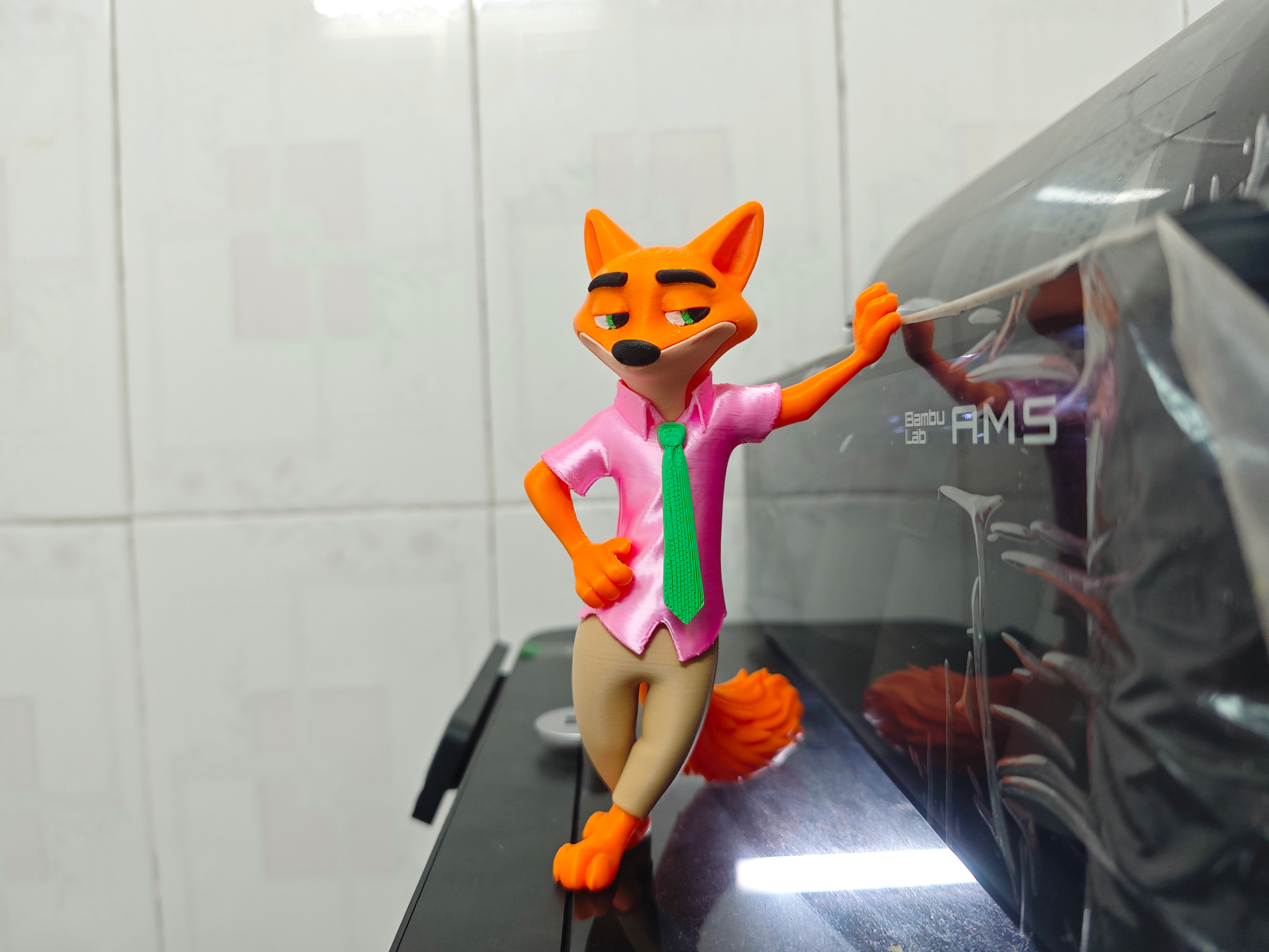 Zootopia Nick Fox Disney all segmented parts no AMS needed - Free