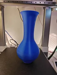 Vase long col bleu paon — photo 4