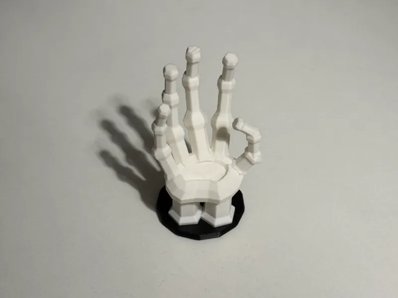 Skeleton hand stand (NO AMS)