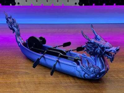 Wind-Up Dragon Boat V1 (Doesn't Run Version)