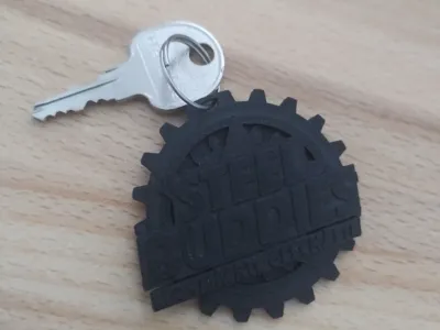 Steel Buddies Keychain
