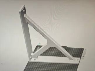 25x25cm large shelf bracket heavy duty
